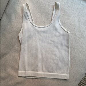White Ribbed Tank Top - Target A New Day